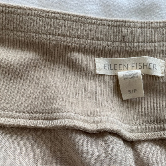 Eileen Fisher Organic Linen Wide Leg Pants - Picture 5 of 5